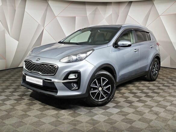2019 Kia Sportage IV Рестайлинг, серебристый, 2175150 рублей