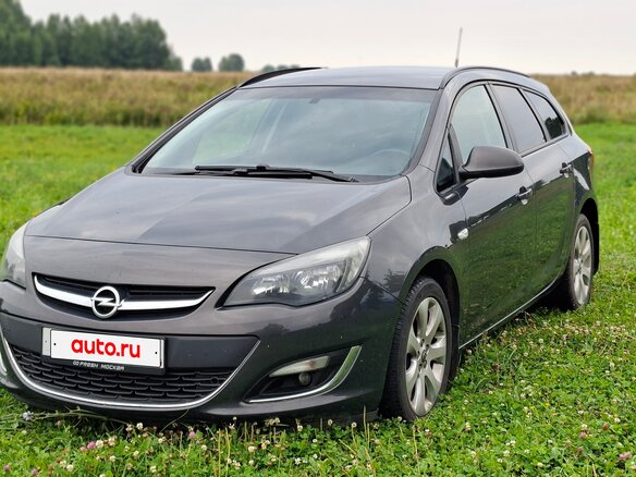 2013 Opel Astra J Рестайлинг, серый, 560000 рублей