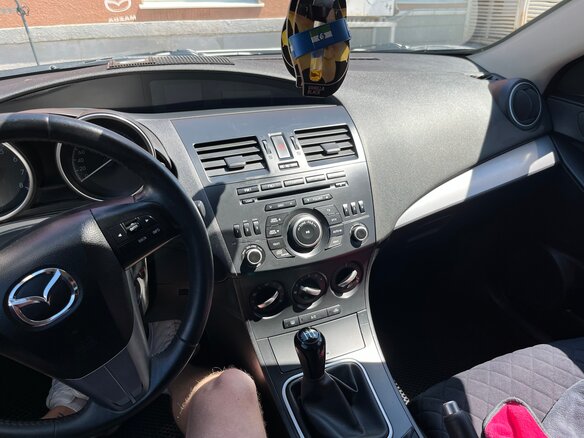 2012 Mazda 3 II (BL) Рестайлинг, белый, 810000 рублей - вид 7