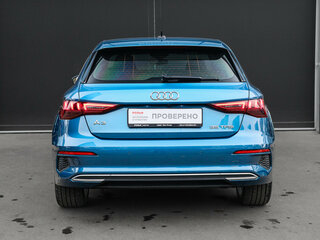 2020 Audi A3 Sportback 35 TFSI IV (8Y), синий, 2690000 рублей, вид 5