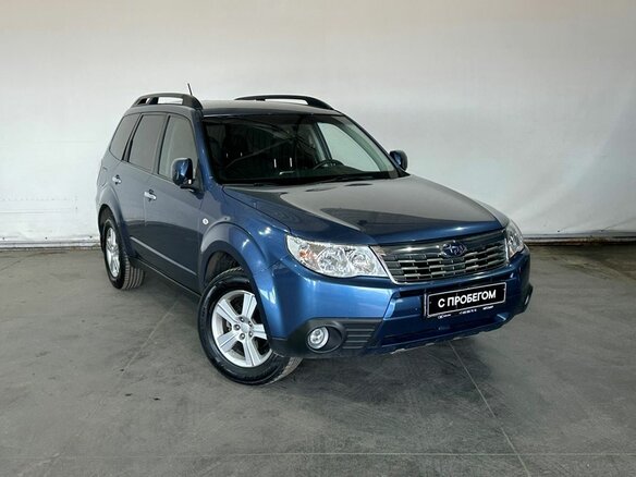 2008 Subaru Forester III, синий - вид 2