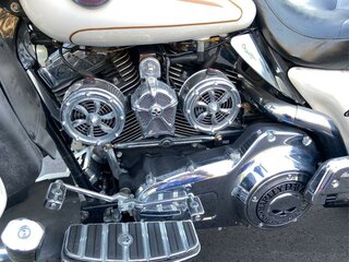 2006 Harley-Davidson Electra Glide, белый, 777000 рублей, вид 3