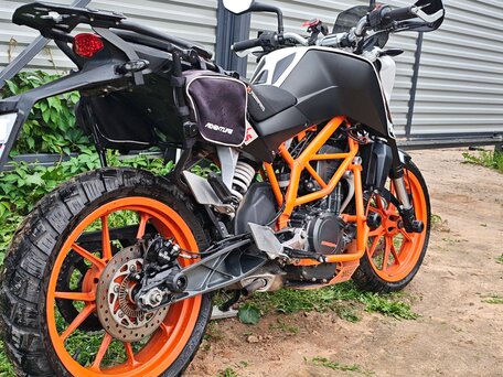 2015 KTM 390 Duke, оранжевый, 370000 рублей, вид 1