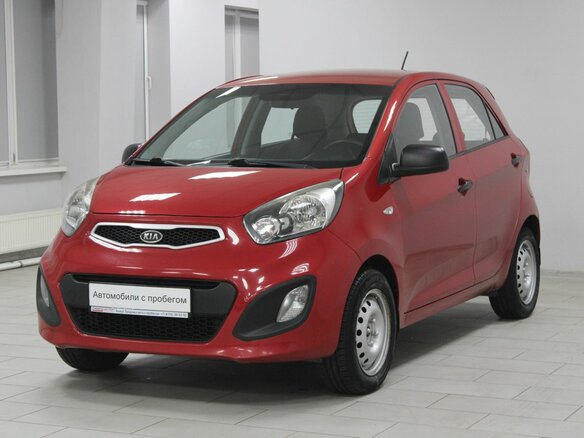 2011 Kia Picanto II, красный, 539900 рублей - вид 2
