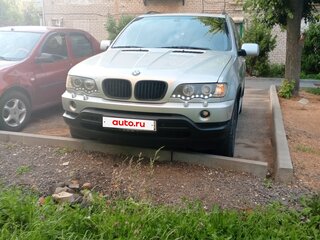 2002 BMW X5 3.0i I (E53), серый, 970000 рублей, вид 1