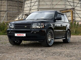 2008 Land Rover Range Rover Sport Supercharged I, чёрный, 1600000 рублей, вид 2