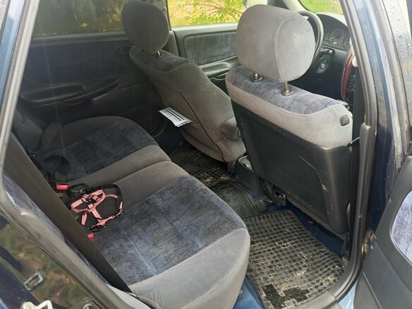 1999 Mazda 626 V (GF), синий, 360000 рублей - вид 6
