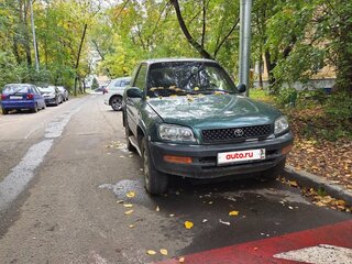1999 Toyota RAV4 I (XA10), зелёный, 550000 рублей, вид 2