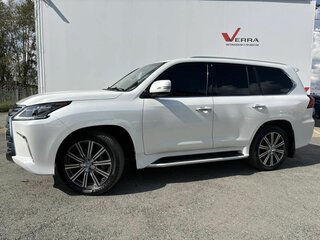 2019 Lexus LX 570 III Рестайлинг 2, белый, 10500000 рублей, вид 3