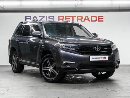 2011 Toyota Highlander II (XU40) Рестайлинг, серый, 1970000 рублей, вид 3