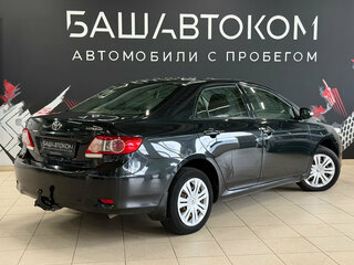 2012 Toyota Corolla X (E140, E150) Рестайлинг, чёрный, 1000000 рублей, вид 4