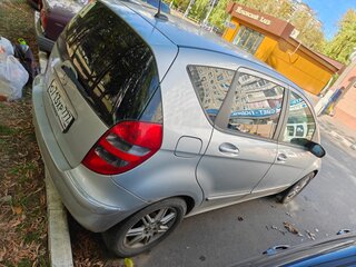 2005 Mercedes-Benz A-Класс 170 II (W169), серебристый, 440000 рублей, вид 3