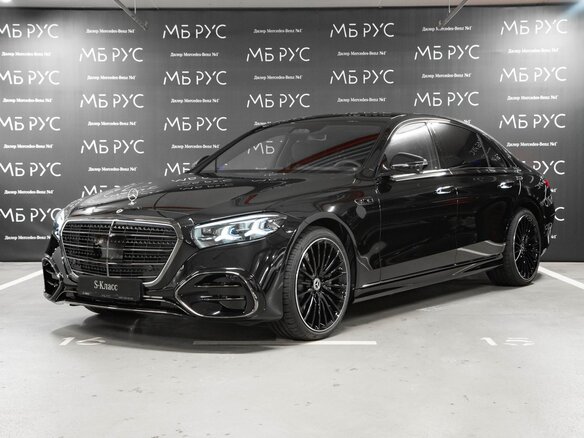 2026 Mercedes-Benz S-Класс 450 d Long 4MATIC VII (W223) Рестайлинг, чёрный, 26780000 рублей