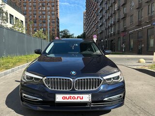 2017 BMW 5 серии 520d xDrive VII (G30/G31/G38), синий, 3540000 рублей, вид 3