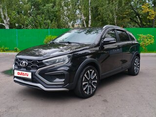 2024 Lada (ВАЗ) Vesta SW Cross I Рестайлинг (NG), чёрный, 1400000 рублей, вид 2