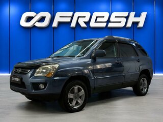 2010 Kia Sportage II Рестайлинг, синий, 789000 рублей, вид 1