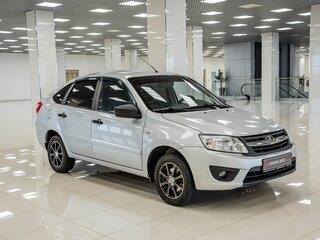 2016 Lada (ВАЗ) Granta I, серебристый, 438000 рублей, вид 3