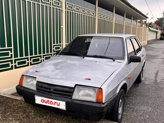2002 Lada (ВАЗ) 21099, серебристый, 115000 рублей, вид 1