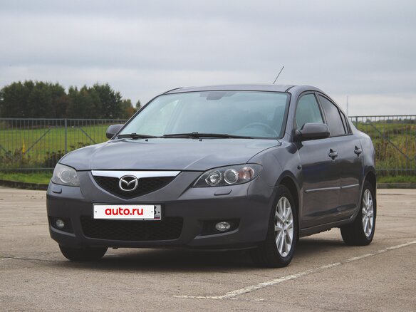 2008 Mazda 3 I (BK) Рестайлинг, серый, 770000 рублей - вид 6