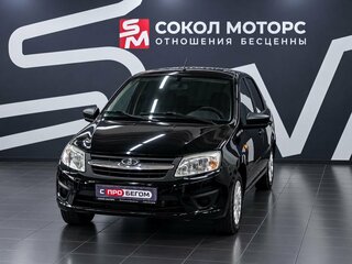 2017 Lada (ВАЗ) Granta I, чёрный, 659900 рублей, вид 4
