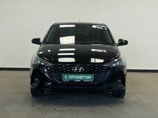 2021 Hyundai Solaris II Рестайлинг, чёрный, 1825000 рублей, вид 3