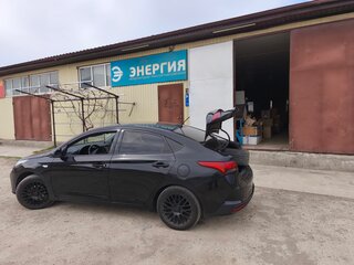 2020 Hyundai Solaris II Рестайлинг, чёрный, 1200000 рублей, вид 2