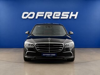 2020 Mercedes-Benz S-Класс 400 d Long 4MATIC VII (W223), чёрный, 7944434 рублей, вид 3