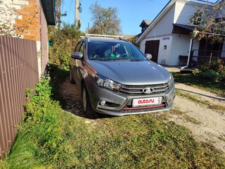 2018 Lada (ВАЗ) Vesta SW I, серый, 1000000 рублей, вид 2