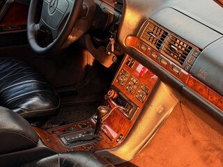 1992 Mercedes-Benz S-Класс 300 III (W140), серебристый, 480000 рублей, вид 5