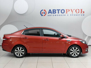 2016 Kia Rio III Рестайлинг, красный, 1099000 рублей, вид 5
