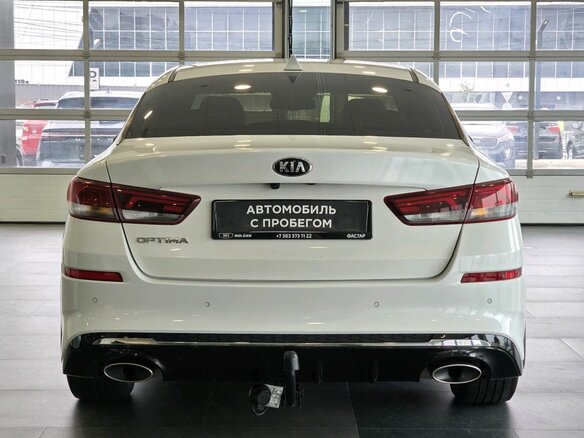 2019 Kia Optima IV Рестайлинг, белый - вид 5