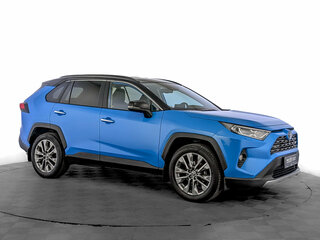 2019 Toyota RAV4 V (XA50), голубой, 3190000 рублей, вид 3