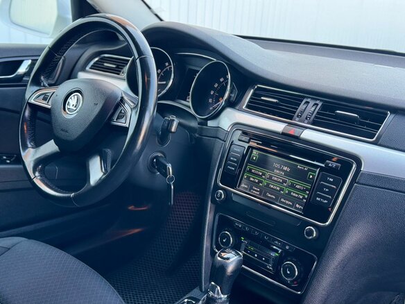 2014 Skoda Superb DSG II Рестайлинг, белый - вид 23