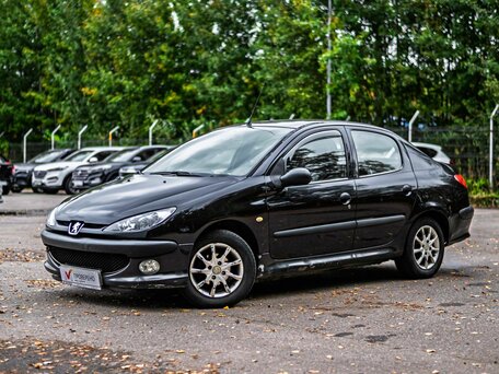2008 Peugeot 206, чёрный, 250000 рублей, вид 1