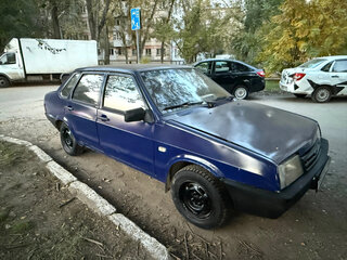 1997 Lada (ВАЗ) 21099, синий, 40000 рублей, вид 1
