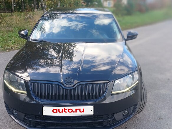 2013 Skoda Octavia III (A7), чёрный, 1200000 рублей - вид 1