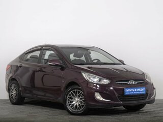 2011 Hyundai Solaris I, фиолетовый, 779000 рублей, вид 1