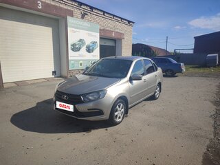 2019 Lada (ВАЗ) Granta I Рестайлинг, серебристый, 595000 рублей, вид 1