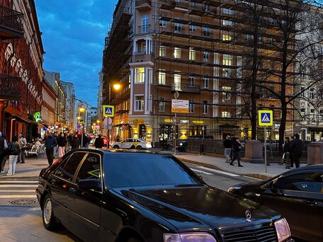 1994 Mercedes-Benz S-Класс 420 III (W140), чёрный, 650000 рублей, вид 3