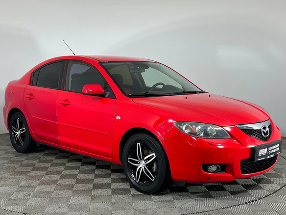 2007 Mazda 3 I (BK) Рестайлинг, красный, 597000 рублей - вид 2