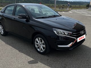 2025 Lada (ВАЗ) Vesta I Рестайлинг (NG), чёрный, 1550000 рублей, вид 2