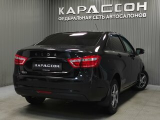 2018 Lada (ВАЗ) Vesta I, чёрный, 929000 рублей, вид 2