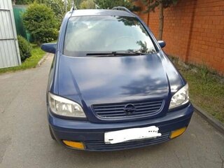 2000 Opel Zafira A, синий, 280000 рублей, вид 1