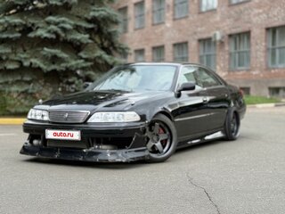 1998 Toyota Mark II VIII (X100), синий, 1460000 рублей, вид 1
