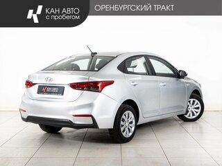 2017 Hyundai Solaris II, серебристый, 1130000 рублей, вид 3