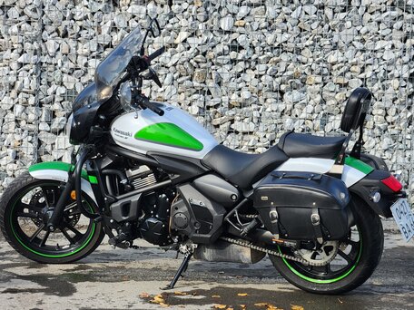 2017 Kawasaki EN650 Vulcan S, белый, 650000 рублей, вид 1
