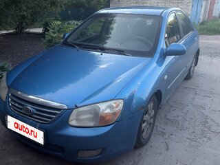 2007 Kia Cerato I Рестайлинг, синий, 250000 рублей, вид 1