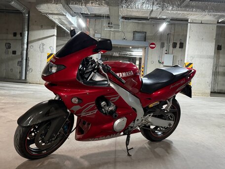 2002 Yamaha YZF600R Thundercat, красный, 330000 рублей, вид 5