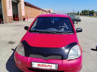 2002 Toyota Yaris I, красный, 380000 рублей, вид 1