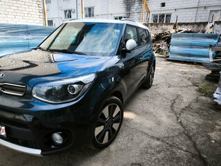 2017 Kia Soul II Рестайлинг, голубой, 1600000 рублей, вид 2